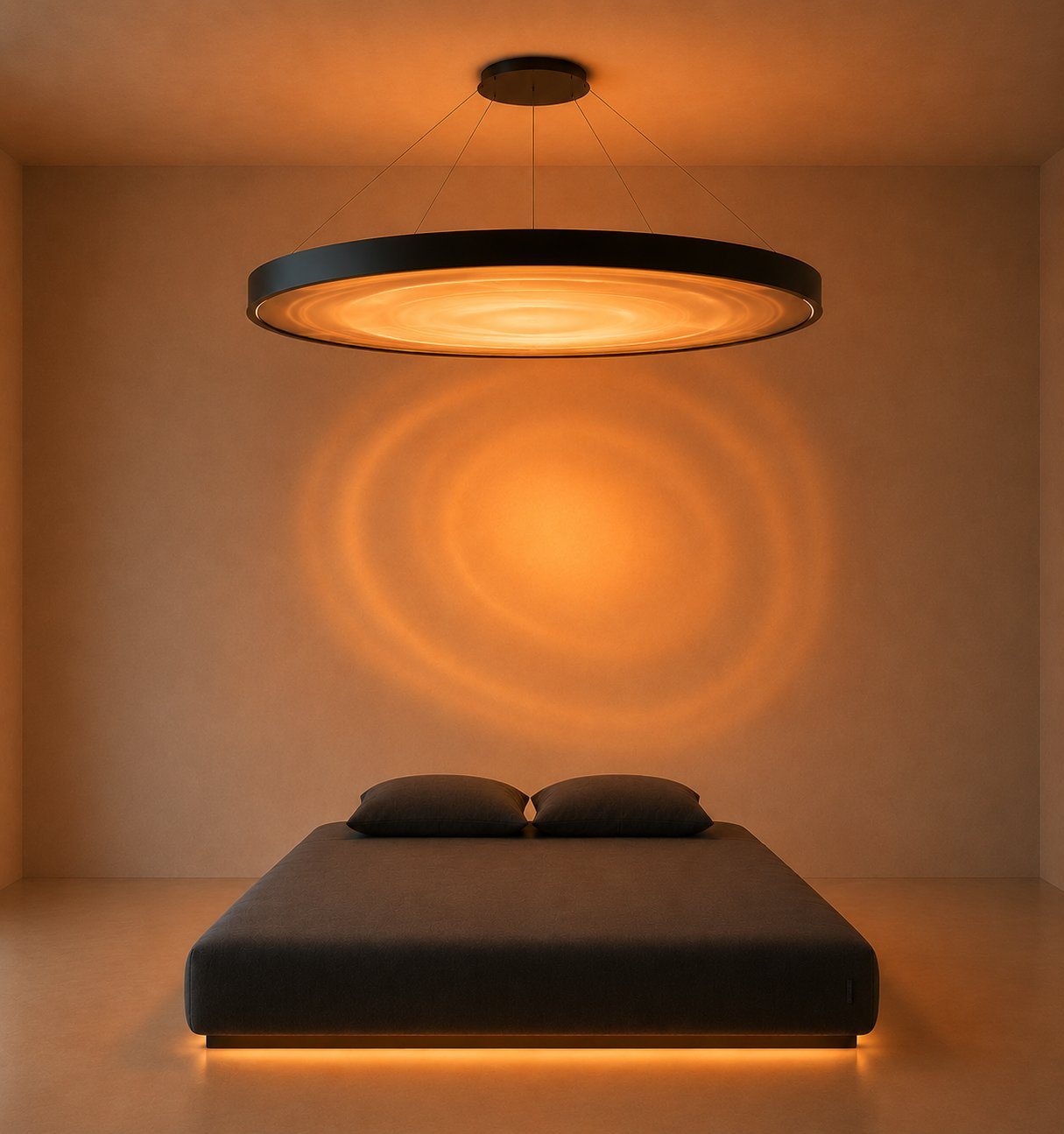 Demo bed, the hero of the room