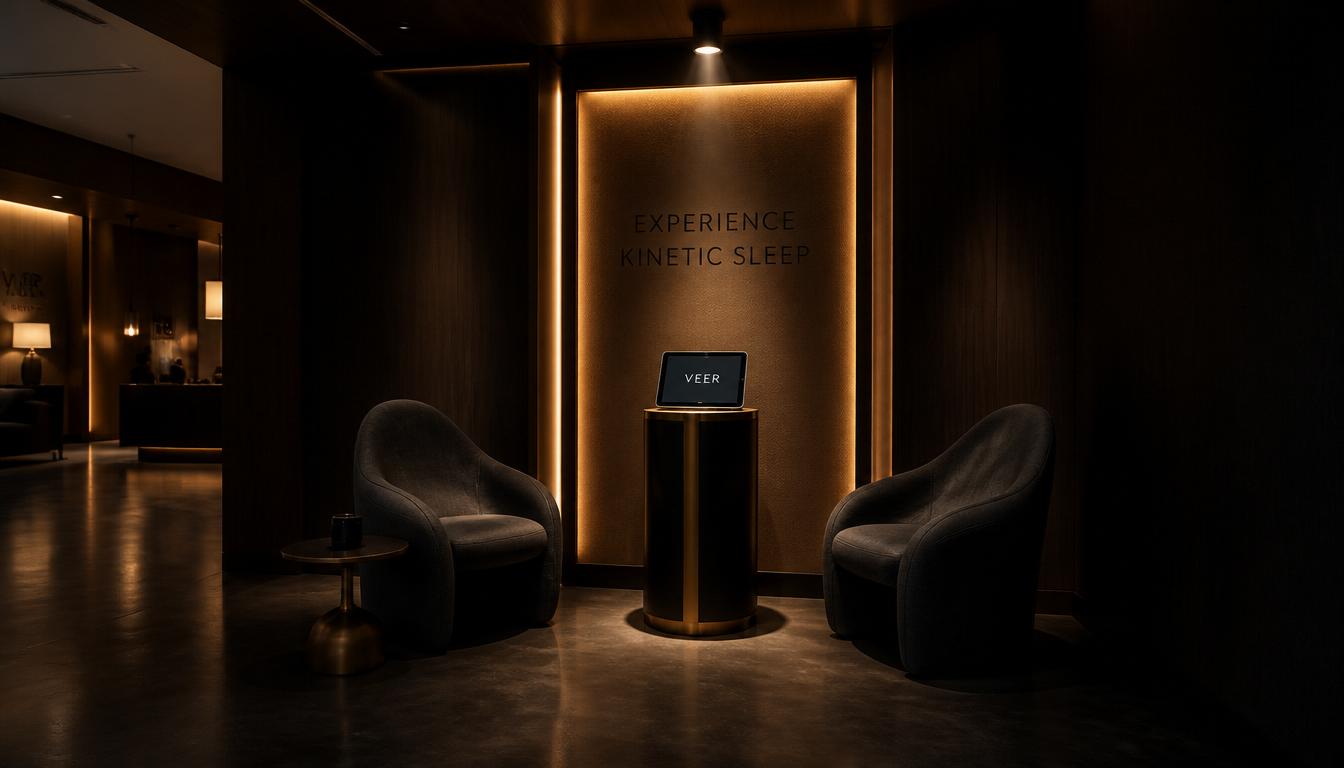 The Veer nook inside the partner hotel lobby